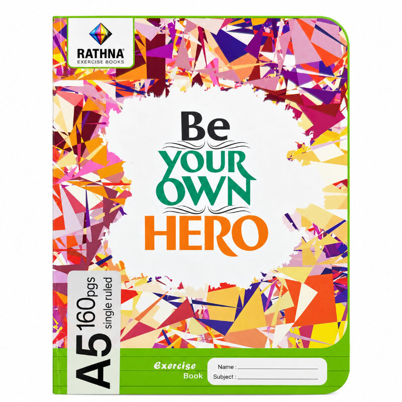 Rathna A5 Single Ruled Exercise Book – 80 / 120 / 160 / 200 Pages | School & Everyday Writing