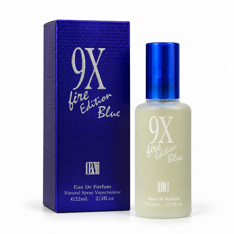 9X Fire Edition Blue Eau de Parfum Spray – 22ml