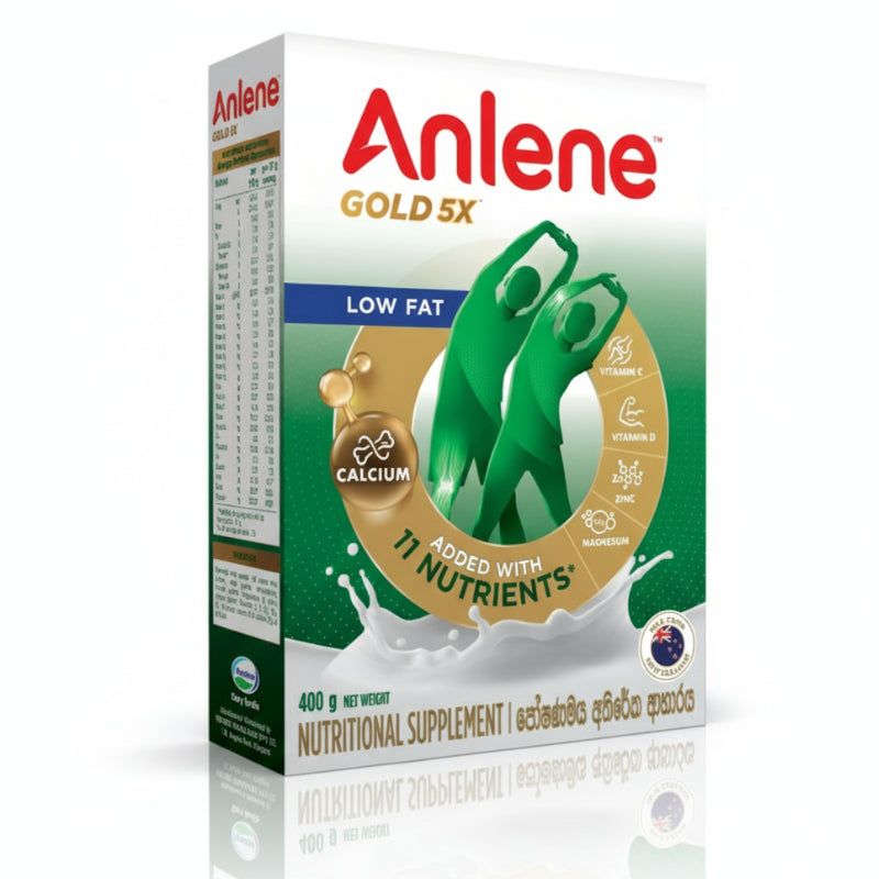 Anlene Gold 5x Low Fat Milk Powder - 400g