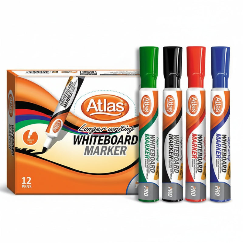 அட்லஸ் வைட்போர்டு மார்க்கர் பேனாக்கள்