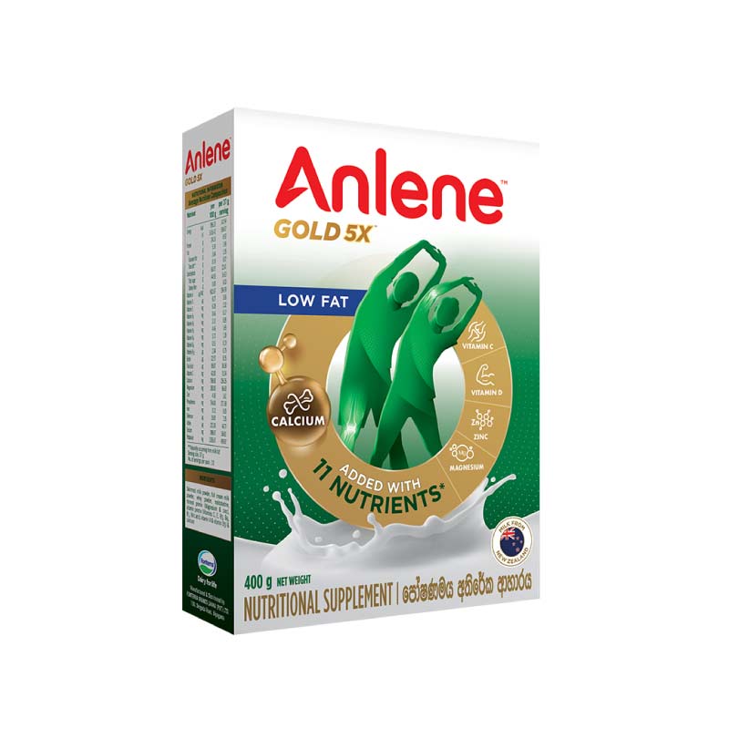 Anlene Gold 5x Low Fat Milk Powder - 400 g