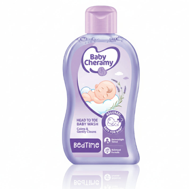 Baby Cheramy Bedtime Head to Toe Wash - 100ml