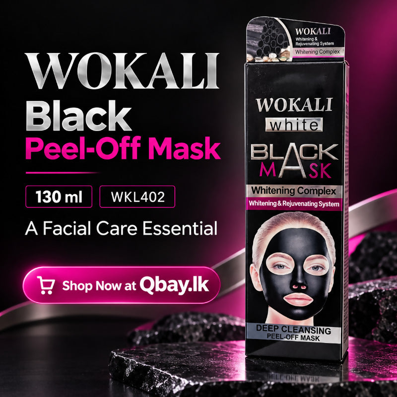 WOKALI Black Peel-Off Facial Mask – 130ml | Deep Cleansing Facial Mask & Skincare