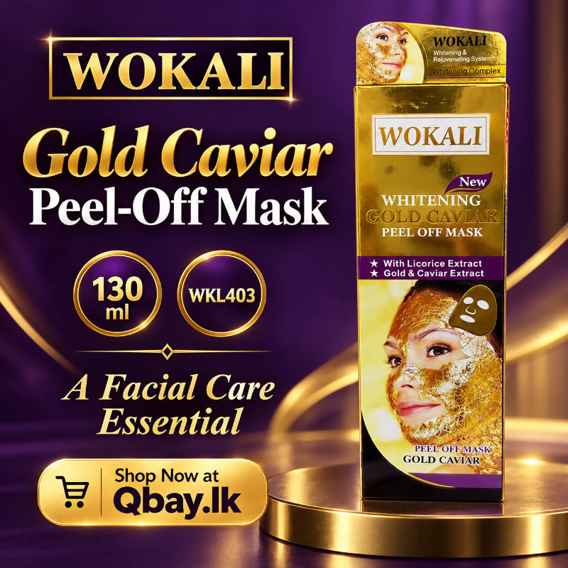 WOKALI Gold Caviar Peel-Off Facial Mask – 130ml | Gold Facial Mask & Skincare