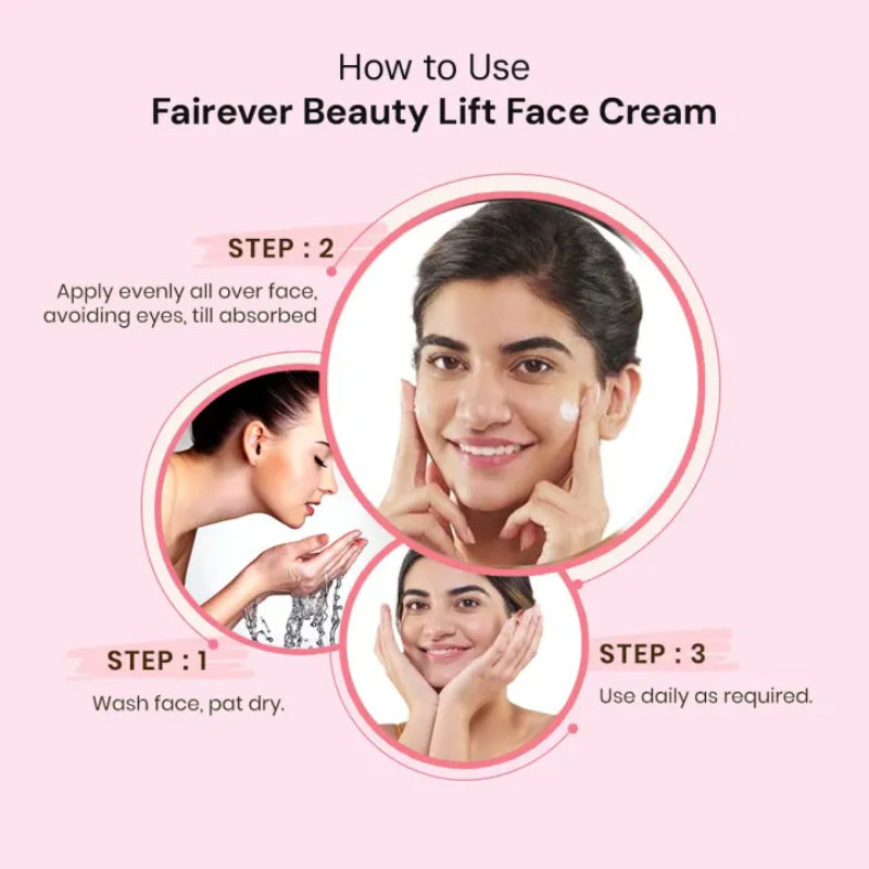 Fairever Beauty Lift Glow Cream – Saffron, Milk & Rosehip Oil