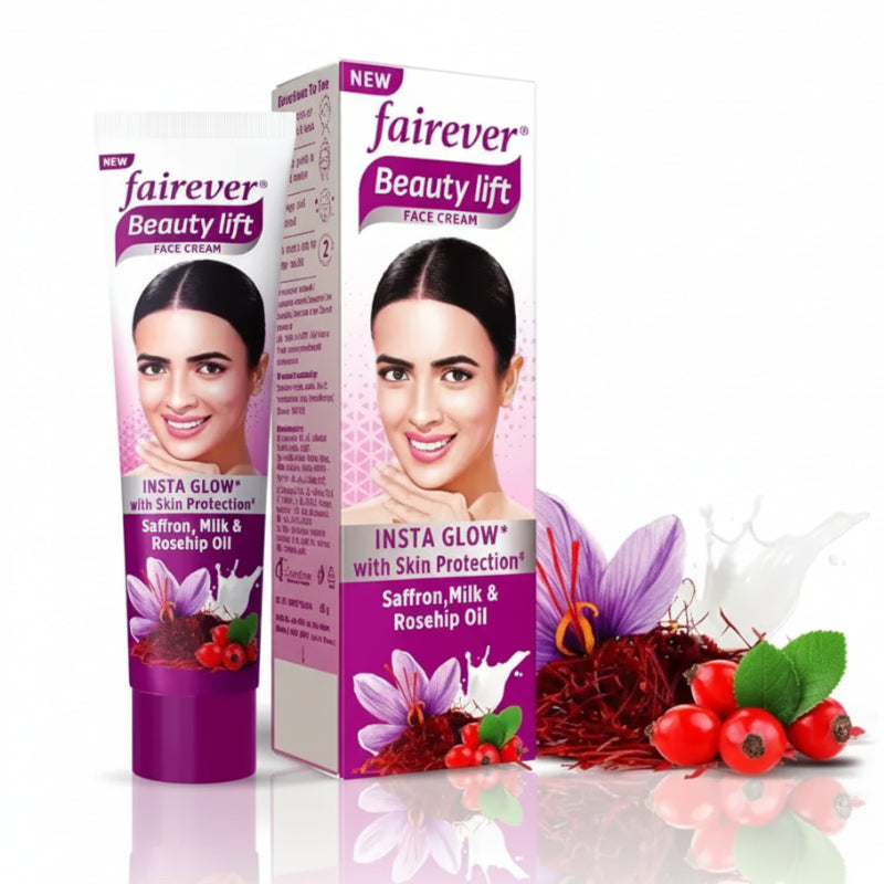 Fairever Beauty Lift Glow Cream – Saffron, Milk & Rosehip Oil