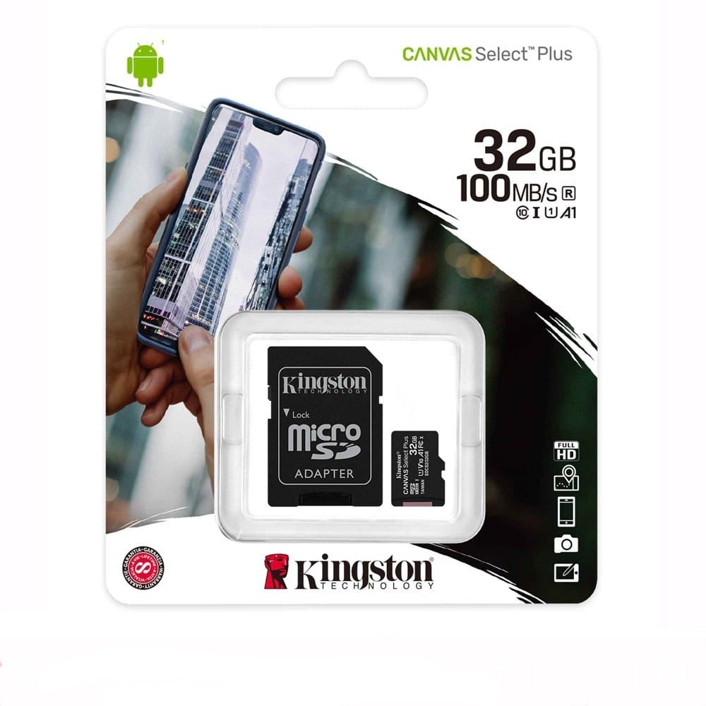 Kingston Canvas Select Plus Micro SD Card | 100MB/s | Memory Card