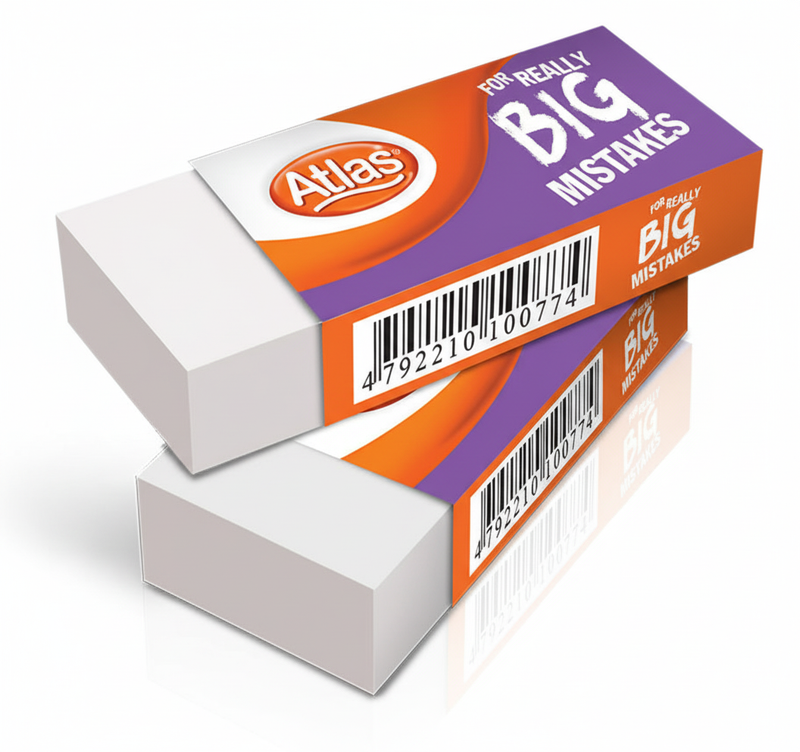 Atlas For Really Big Mistakes Eraser