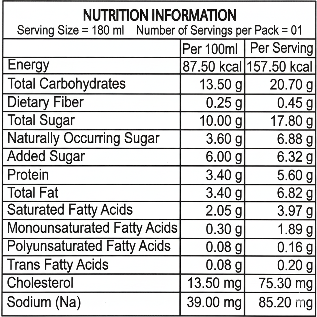 ஹைலேண்ட் சாக்லேட் சுவையுள்ள பால் - 180 மிலி