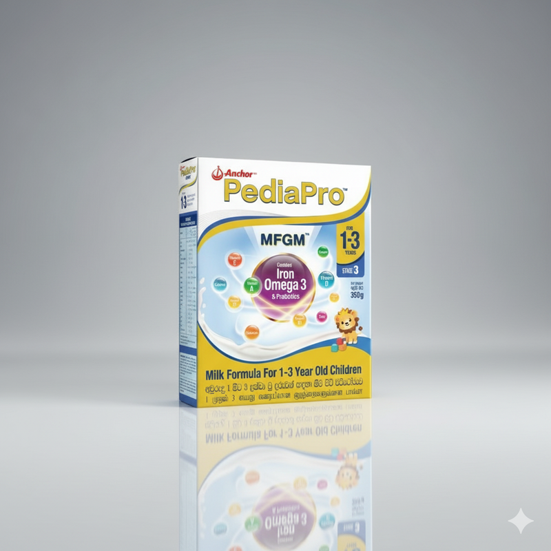 Anchor Pedia Pro MFGM Milk Formula For 1-3 Years - 400 g