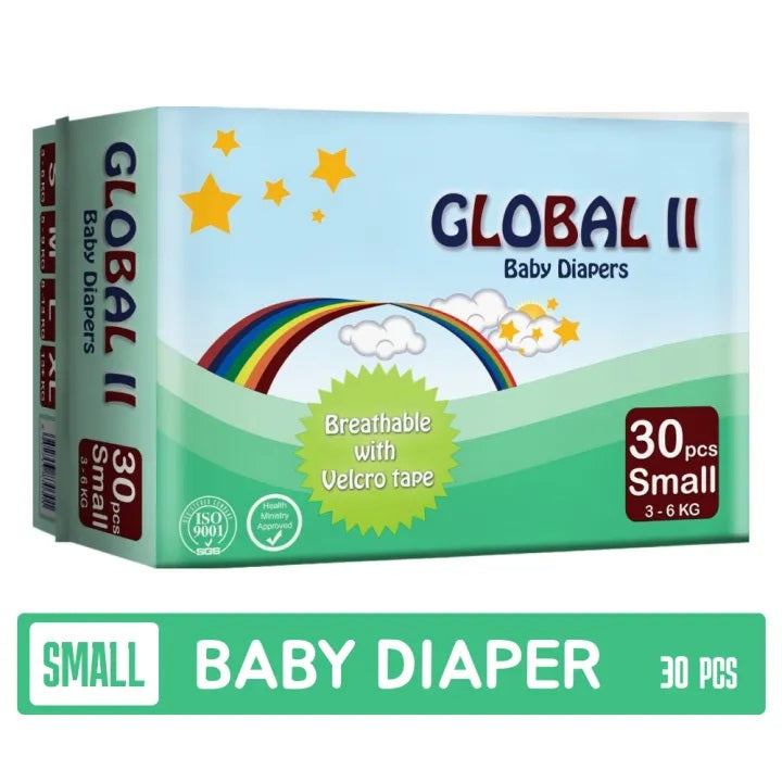 Global Baby Diapers  30pcs