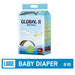 Global II Baby Diapers 16pcs