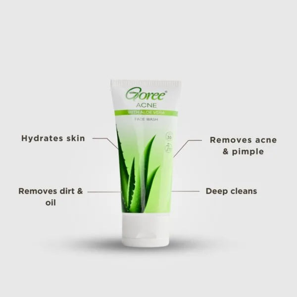 Goree Whitening Acne Creamy Face Wash