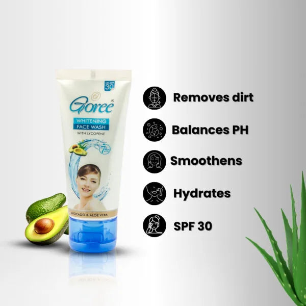 Goree Whitening Face Wash with Avocado