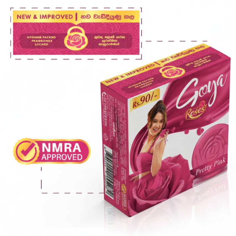 Goya Soap Pretty Pink - 65g