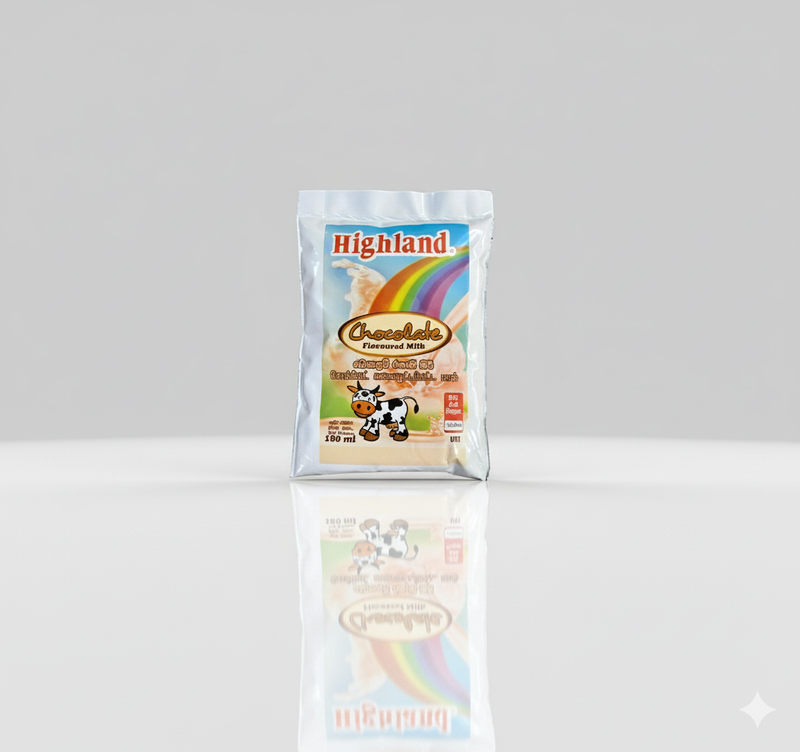 Highland Chocolate Flavoured Milk – 180ml