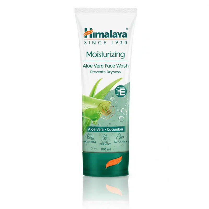 Himalaya Moisturizing Aloe Vera Face Wash - 100ml