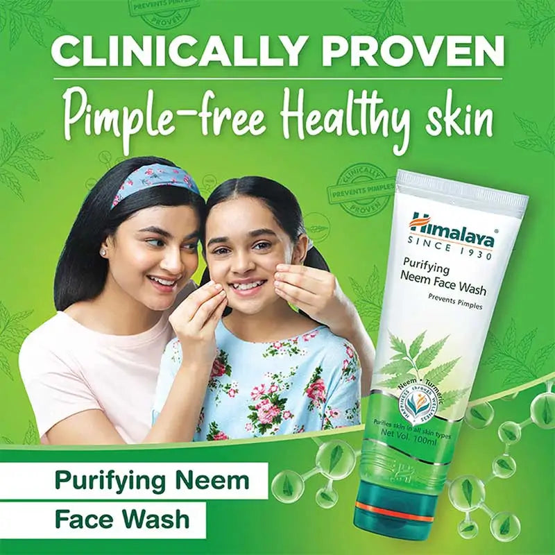 Himalaya Purifying Neem Face Wash - 100ml