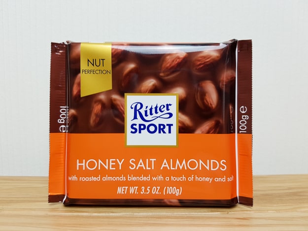 Ritter Sport Honey Salt Almonds Chocolate - 100g