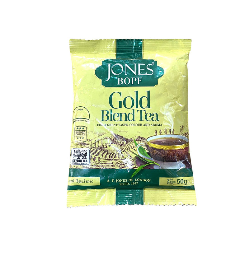 Jones Bopf Gold Blend Tea