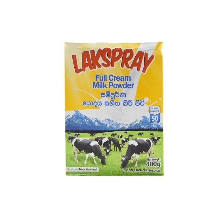 Lakspray Full Cream Milk Powder - 400 g