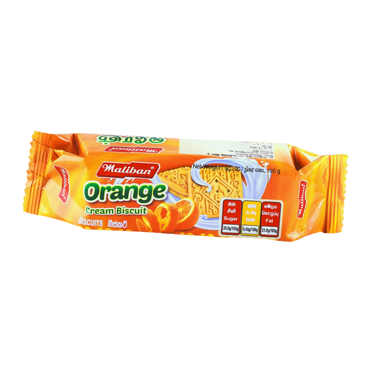 Maliban Orange Cream Biscuits