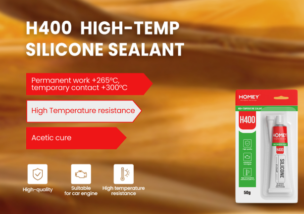 HOMEY RTV SEALANT HI-TEMP H400