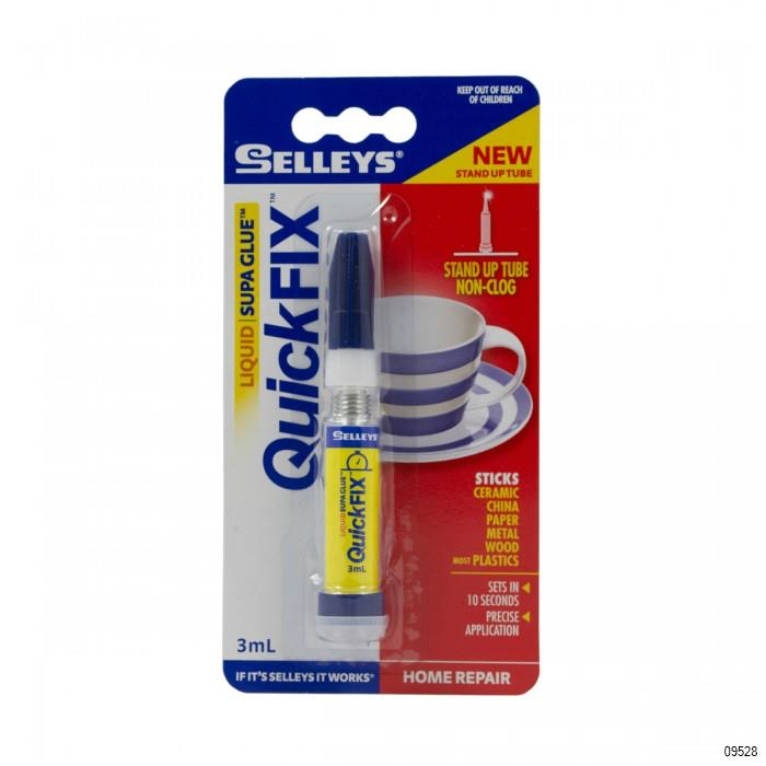 SELLEYS QUICKFIX SUPA GLUE STAND UP SINGLE - 3ML