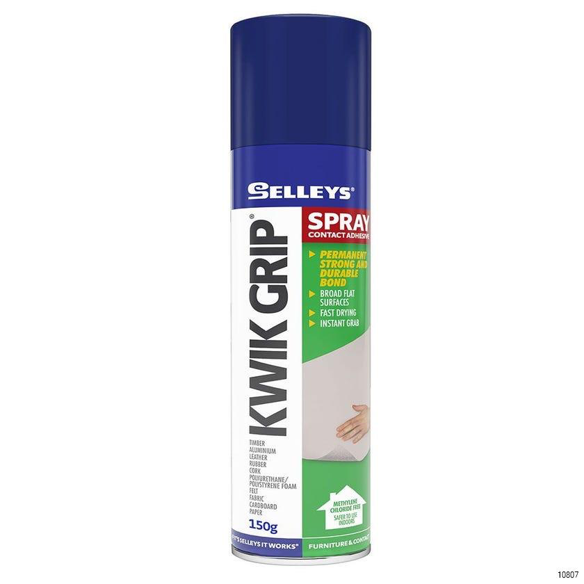 SELLEYS KWIK GRIP SPRAY CONTACT ADHESIVE