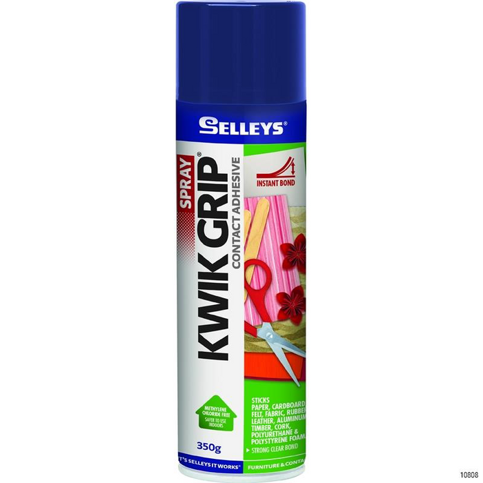SELLEYS KWIK GRIP SPRAY CONTACT ADHESIVE