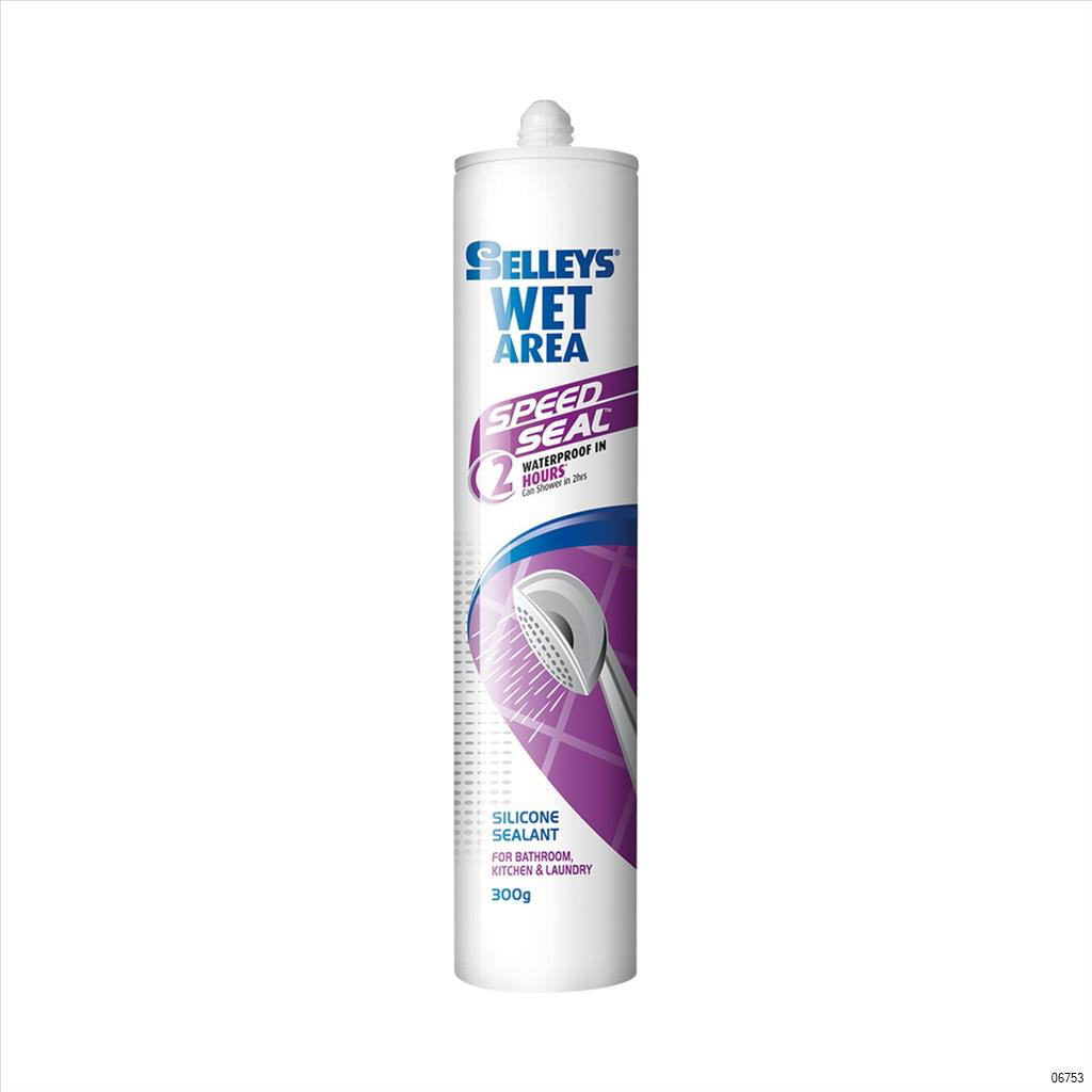 SELLEYS WET AREA SPEED SEAL CLEAR - 300G