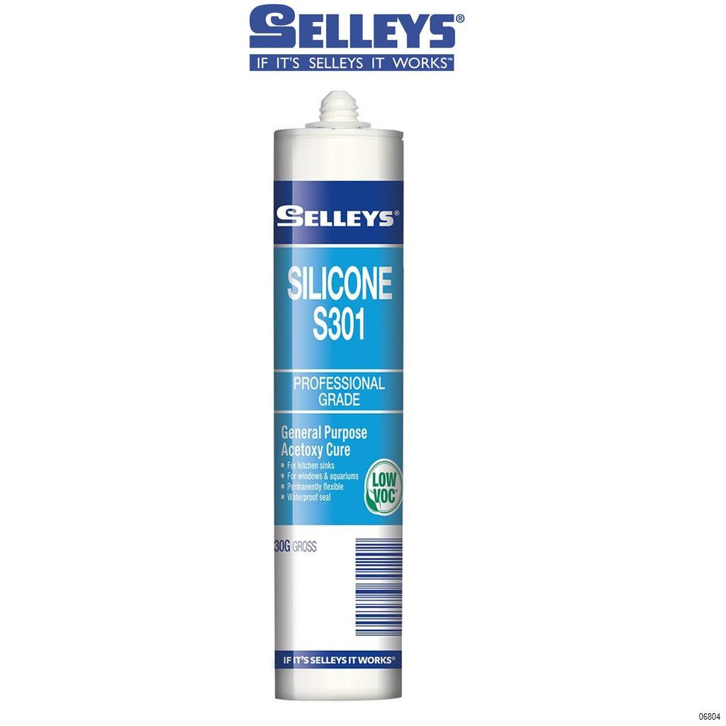 SELLEYS SILICONE SEALANT GP S301 - 300G