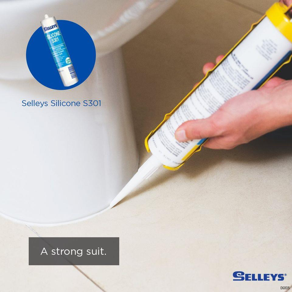 SELLEYS SILICONE SEALANT GP S301 - 300G