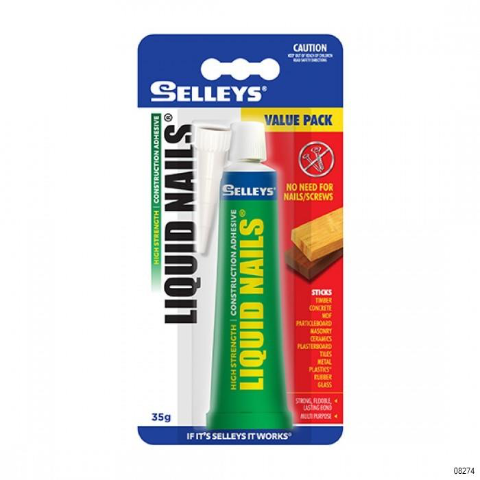 SELLEYS LIQUID NAILS HIGH STRENGTH MINI TUBE - 35G