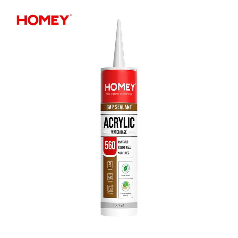 HOMEY 560 ACRYLIC GAP SEALANT - 280ML