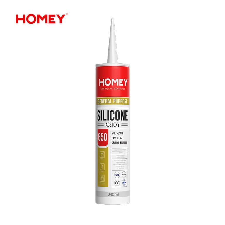HOMEY SILICONE SEALANT GENERAL PURPOSE 650 AS - 280ML