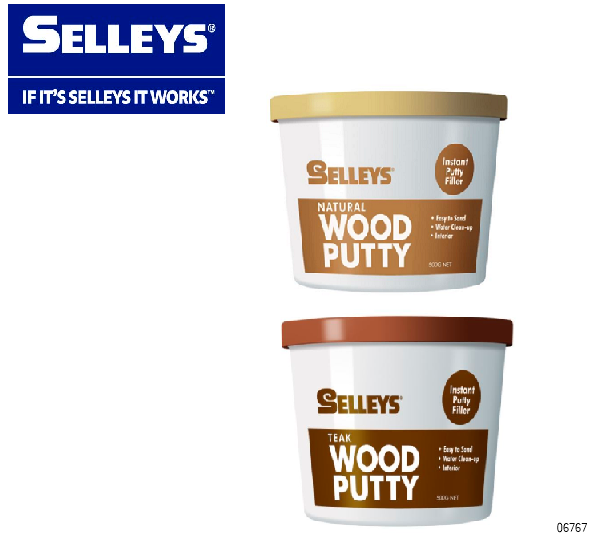 SELLEYS WOOD PUTTY - 500G