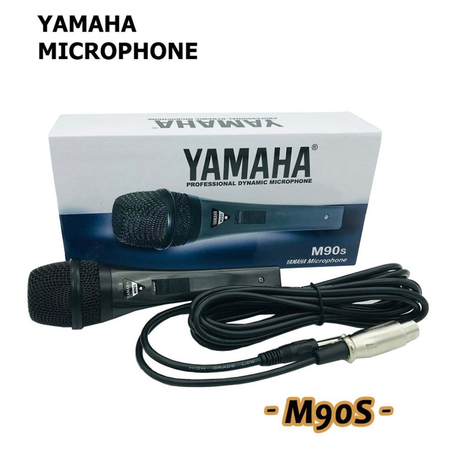 Yamaha M90s Professional Dynamic Microphone