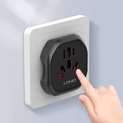 LDNIO Z7 Universal Power Strip Travel Adapter