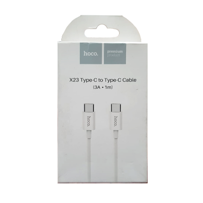 HOCO X23 Type-C to Type-C 3A Fast Charging Cable