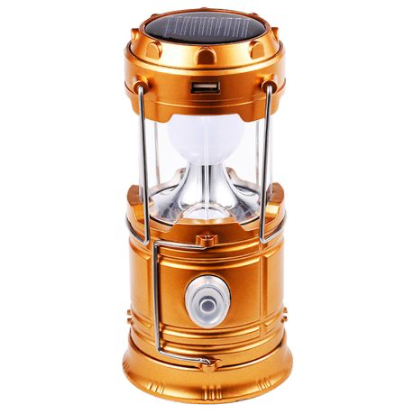GSH-9299 Solar Camping Light with Fan