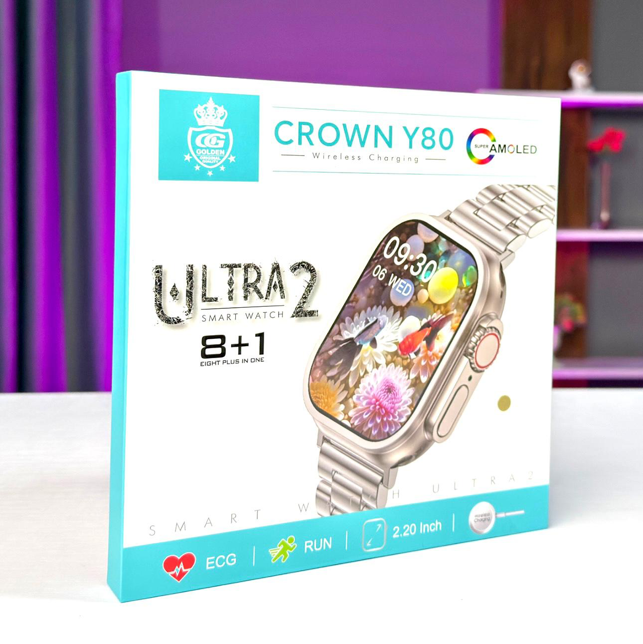 Y80 Crown Ultra Smartwatch 8+1