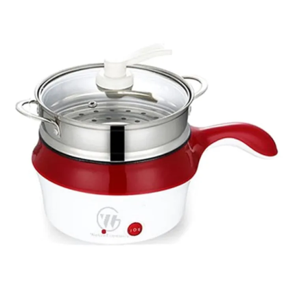 Multifunctional Electric Cooker Hot Pot with Steamer