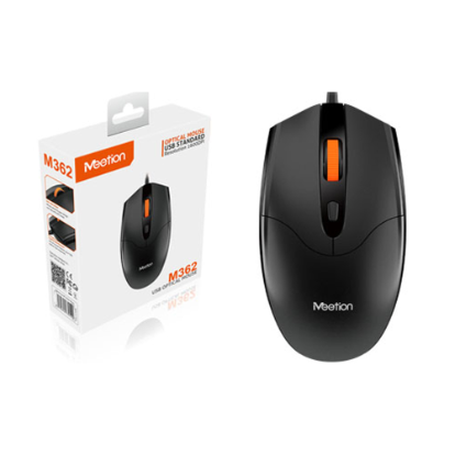 Meetion M362 USB Wired Optical Mouse