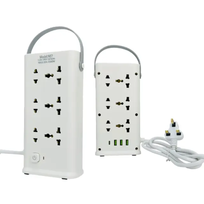 N87 12 Port Extension Socket with 3 USB & 1 Type C – 2500W
