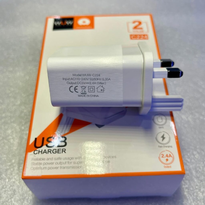 WUW C224 Dual USB Charging Dock