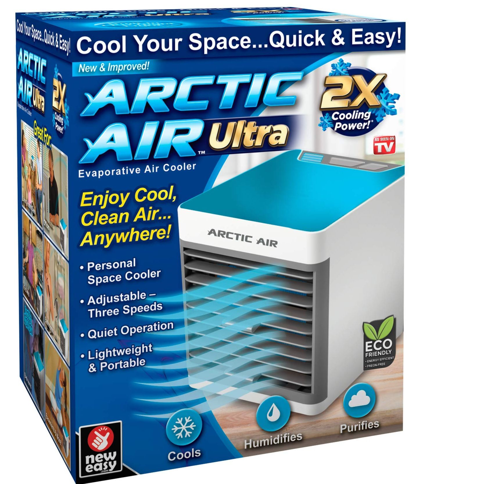Arctic Air Ultra – Portable Evaporative Air Cooler