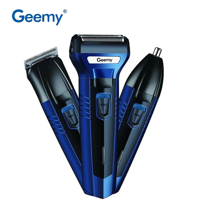 Geemy GM 566 3 in 1 Rechargeable Hair Trimmer