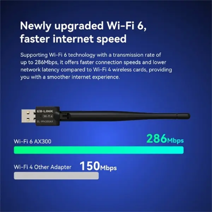 LB-LINK AX300 Wi-Fi 6 USB Adapter