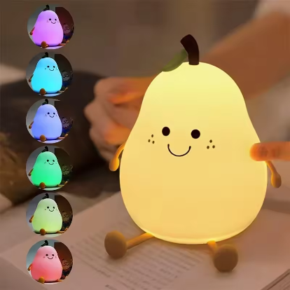 Cute Pear LED Night Light